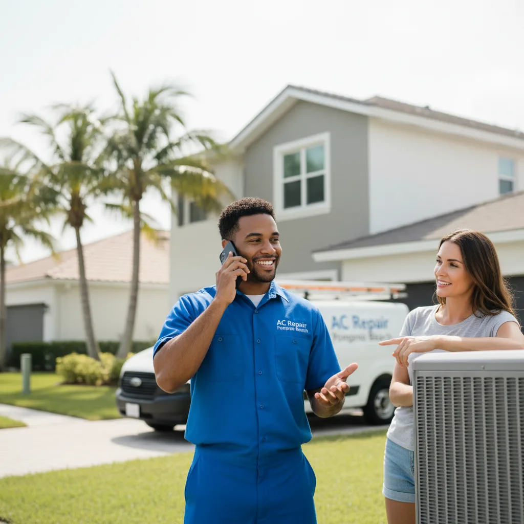 AC Repair Pompano Beach customer support in Wildwood